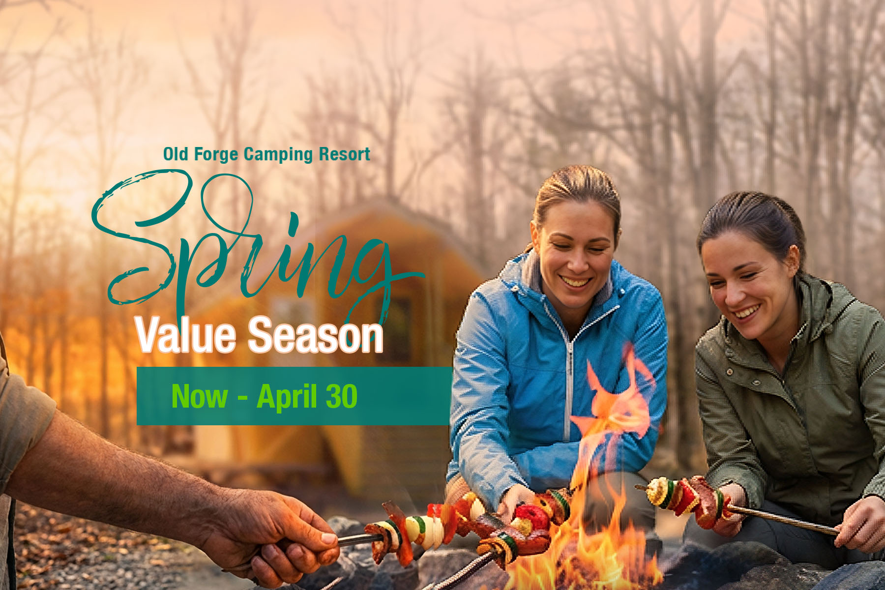 Spring Value Season at Old Forge Camping Resort