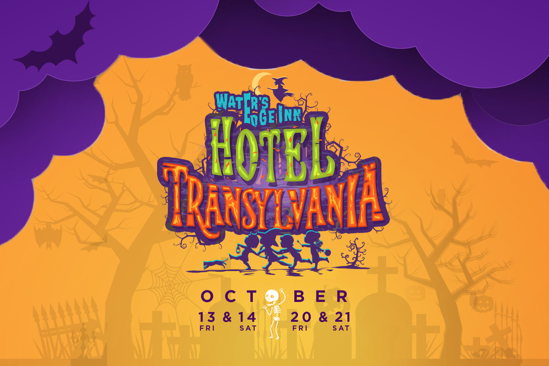 Hotel Transylvania Weekends at Water’s Edge Inn in Old Forge, NY